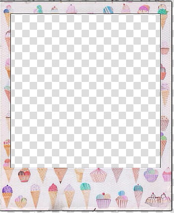 SA Y PEOPLE, ice cream frame border transparent background PNG clipart