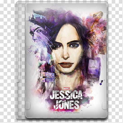 TV Show Icon Mega , Jessica Jones transparent background PNG clipart