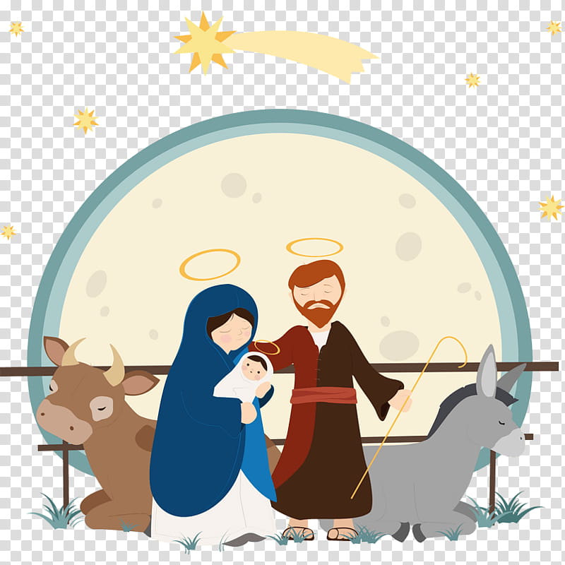 Friendship Day Human, Nativity Of Jesus, Christmas Day, Cartoon, Bethlehem, Christ Child, Drawing, Nativity Scene transparent background PNG clipart