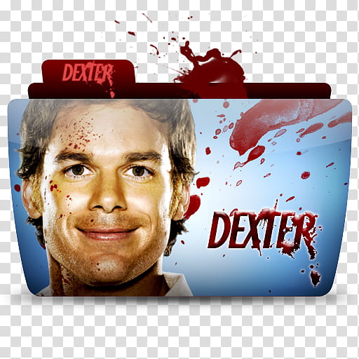 TV Folder Icons ColorFlow Set , Dexter, Dexter movie poster transparent background PNG clipart