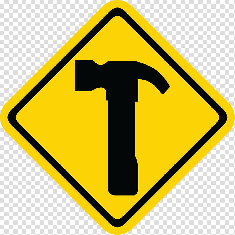 Road, Traffic Sign, Level Crossing, Federal Highway Administration, Symbol, Side Road, Leftwing Politics, Yellow transparent background PNG clipart