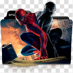 Spider Man  Folder Icon transparent background PNG clipart