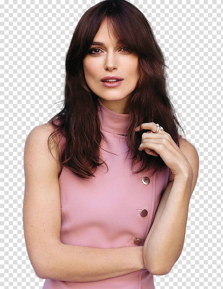 Keira Knightley ,  transparent background PNG clipart