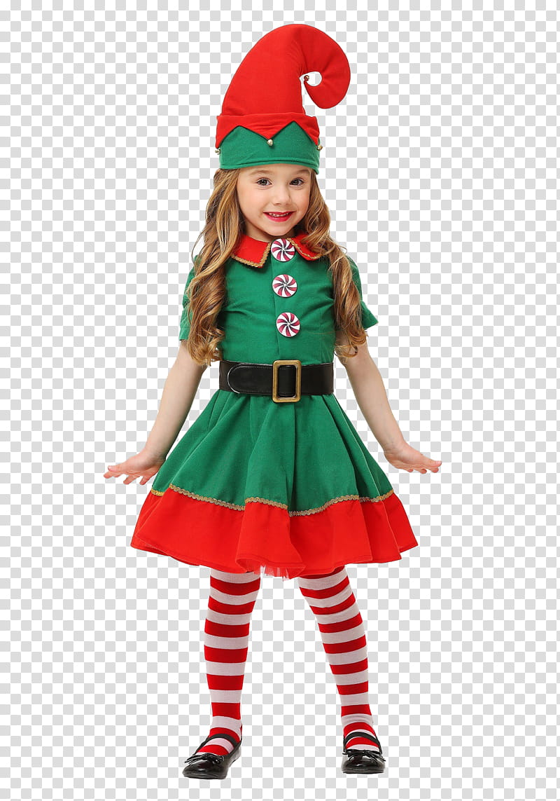 Christmas Elf Hat, Costume, Clothing, Child, Boy, Christmas Day, Santa Claus, Dress transparent background PNG clipart