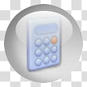 Glassified, blue calculator file icon transparent background PNG clipart