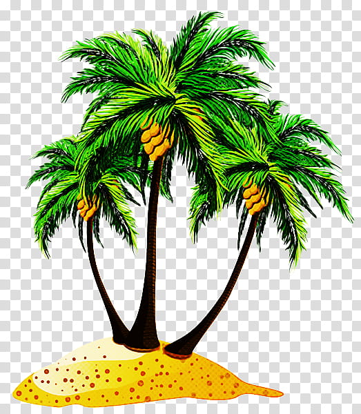 Free: Coconut Drawing Clip Art - Simple Coconut Tree Drawing - nohat.cc-saigonsouth.com.vn