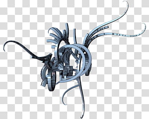 UNRESTRICTED Abstract 3D Bits, grey illustration transparent background PNG clipart thumbnail