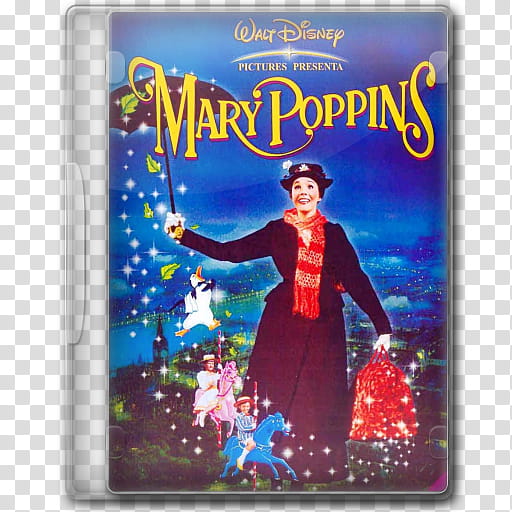 the BIG Movie Icon Collection M, Mary Poppins transparent background PNG clipart