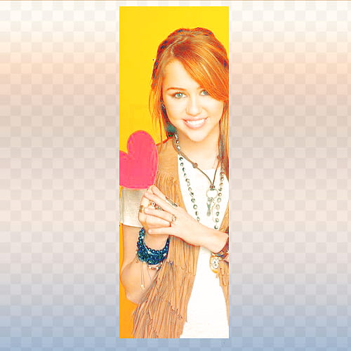 Miley cyrus, Miley Cyrus holds red heart paper transparent background PNG clipart