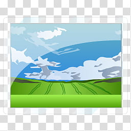 Aero, landscape icon transparent background PNG clipart