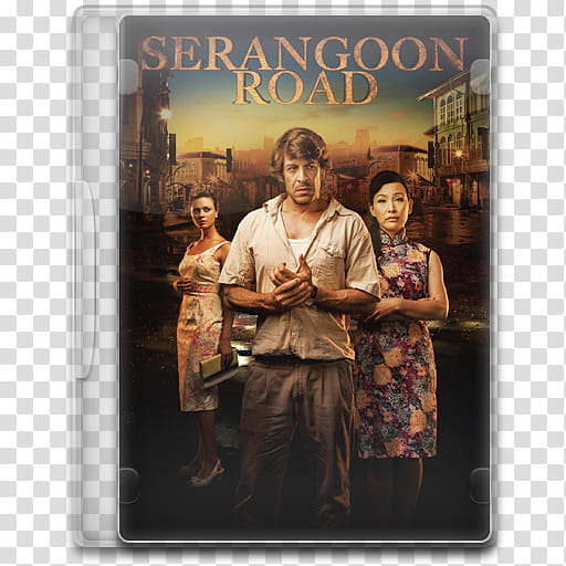 TV Show Icon Mega , Serangoon Road, Serangoon Road DVD case transparent background PNG clipart