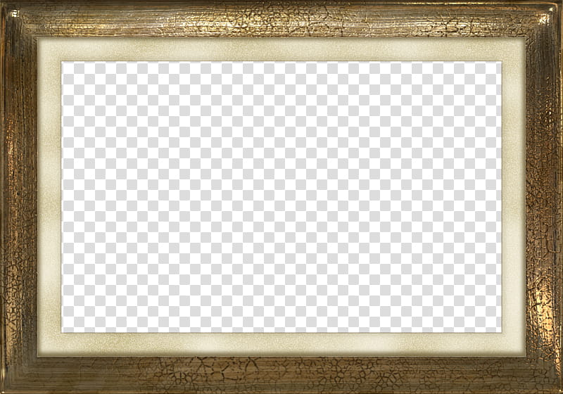 Old Frame , brown wooden frame transparent background PNG clipart