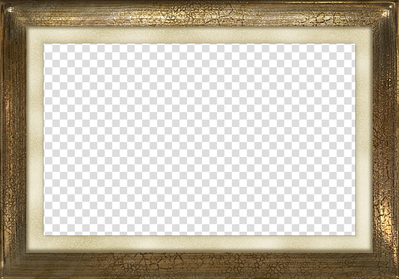 Old Frame Brown Wooden Frame Transparent Background Png Clipart Hiclipart