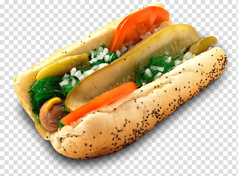 Junk Food, Hot Dog, Chicagostyle Hot Dog, Coney Island Hot Dog, James Coney Island, Hamburger, Chili Dog, Restaurant transparent background PNG clipart