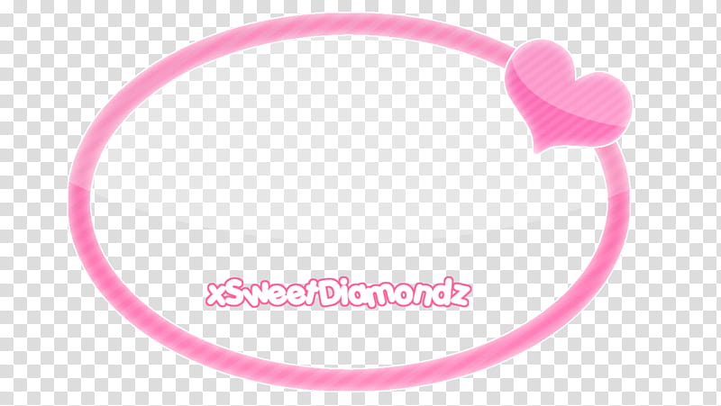 Free PS Candy Style Heart Border transparent background PNG clipart