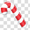 red and white candy cane transparent background PNG clipart