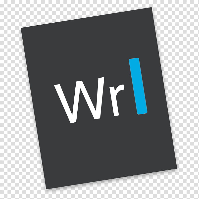 iA Writer Yosemite Icons, iA Writer Pro (), white and black wrl logo transparent background PNG clipart