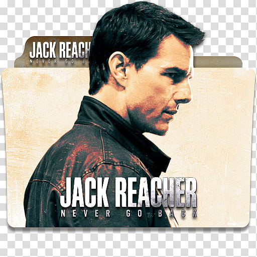 Jack Reacher Never Go Back  Folder Icon , Jack Reacher Never Go Back v transparent background PNG clipart