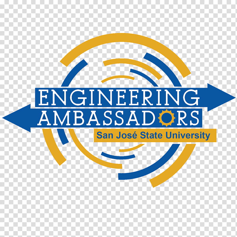 Mechanical Engineering Logo, San Jose State University, Charles W Davidson College Of Engineering, Organization, Student, San Jose State Spartans Football, Text, Yellow transparent background PNG clipart