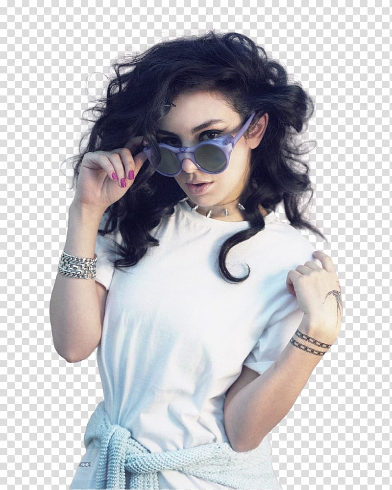 Charlie XCX transparent background PNG clipart