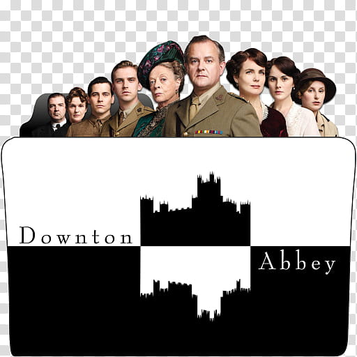The Big TV series icon collection, Downton Abbey transparent background PNG clipart