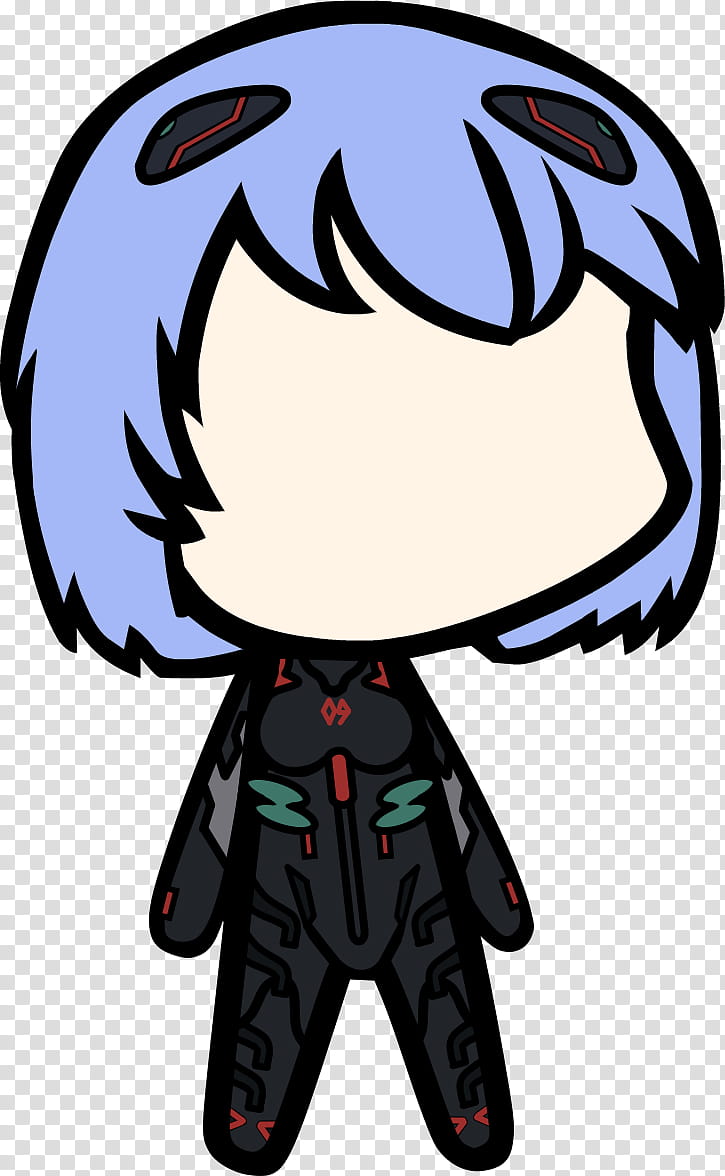 My custom walfas bases Rei Ayanami X transparent background PNG clipart