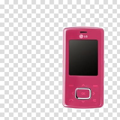 pink Cellphones in, pink LG flip phone transparent background PNG clipart