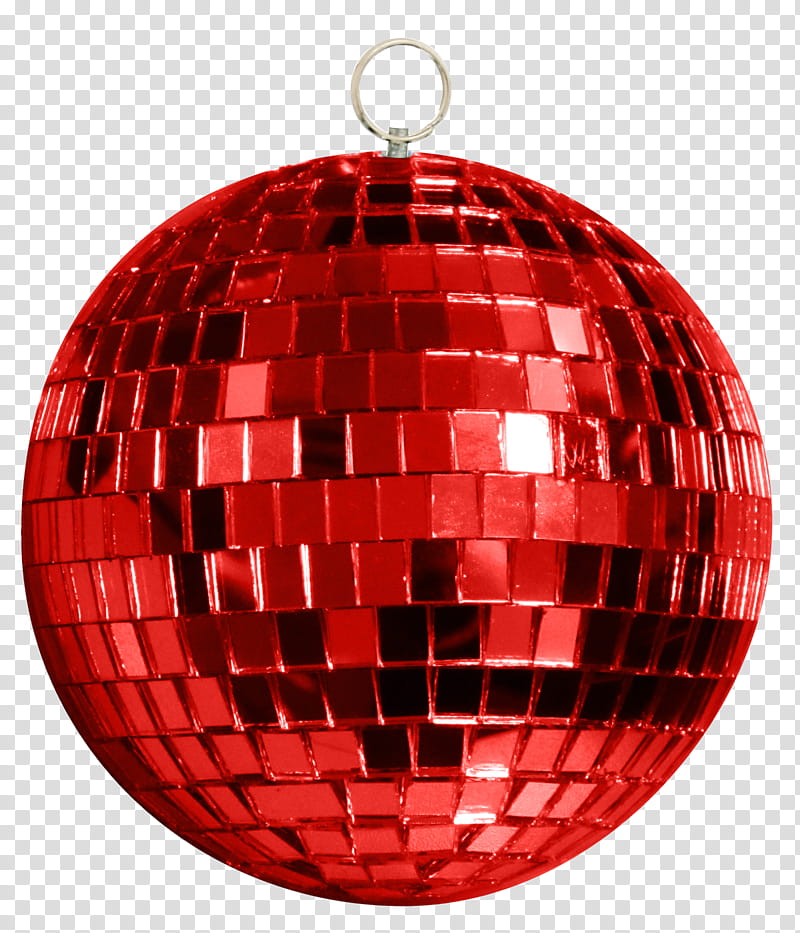 Red Christmas Ball, Disco Balls, Nightclub, Christmas Ornament, Discoteca, Mirror, Party, Sphere transparent background PNG clipart