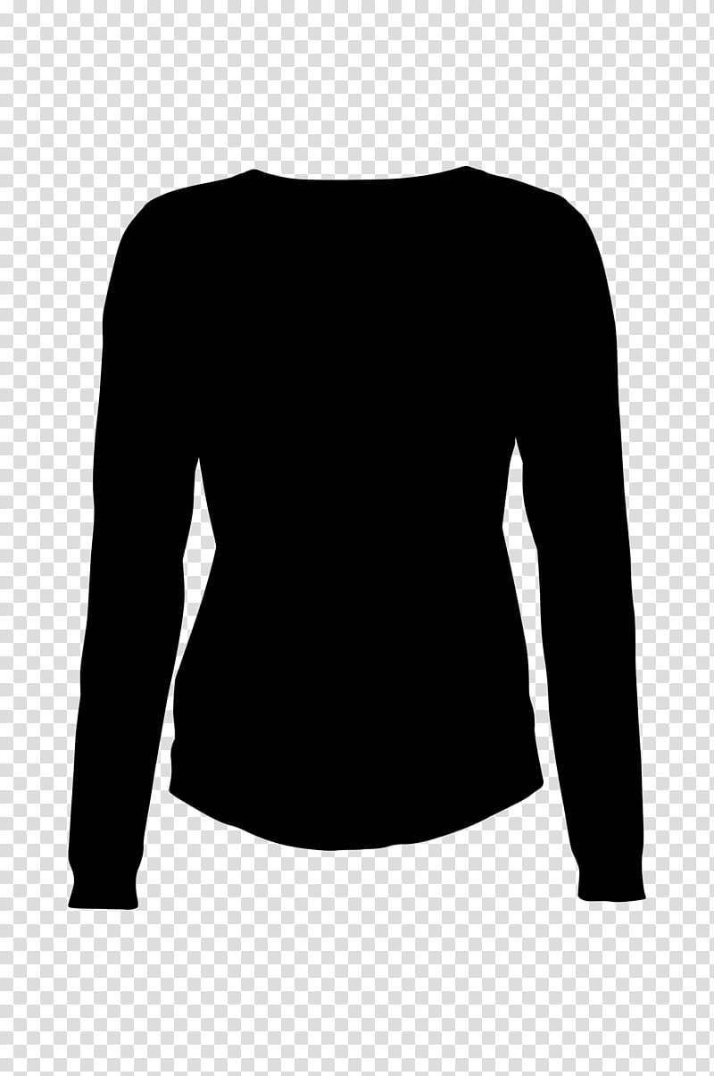 Sleeve Clothing, Sweater M, Tshirt, Longsleeved Tshirt, Shoulder, Outerwear, Black M, White transparent background PNG clipart