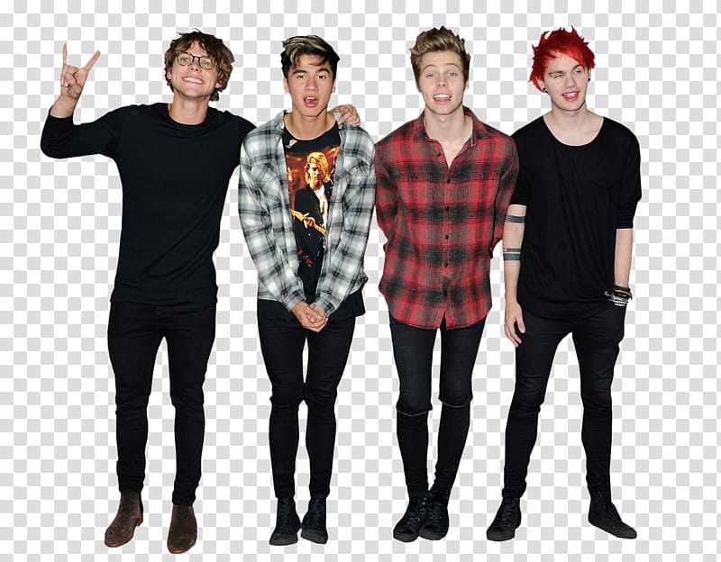 SOS ,  Seconds of Summer transparent background PNG clipart