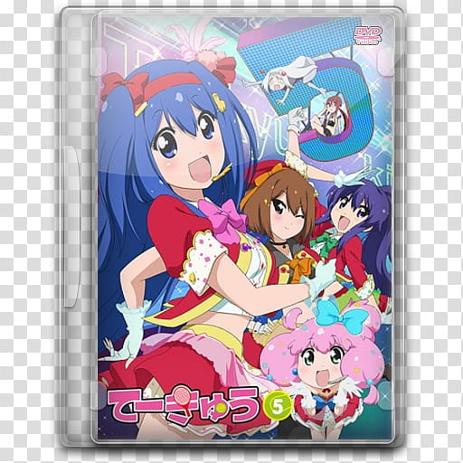 Summer  Anime TV DVD Style Icon , Teekyuu , anime DVD case icon transparent background PNG clipart