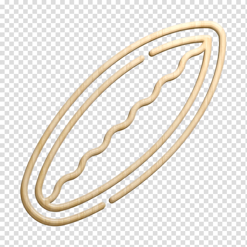 Surfboard icon Surf icon Tropical icon, Jewellery, Oval, Metal transparent background PNG clipart