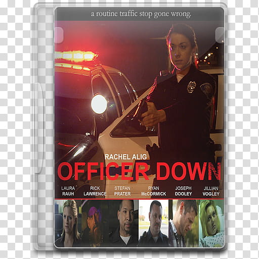 Movie Icon , Officer Down (), Officer Down DVD case transparent background PNG clipart