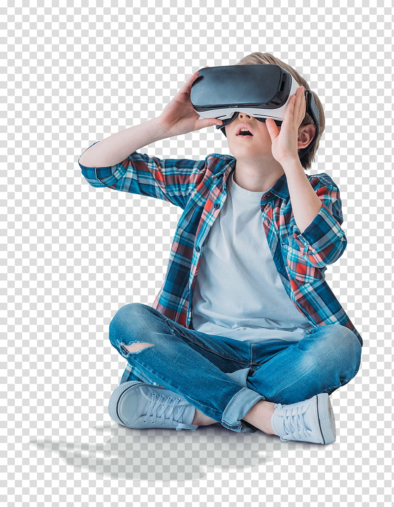 Child, Virtual Reality, Virtual Reality Headset, Virtuality, Video Games, Augmented Reality, Virtual Studio, Panorama transparent background PNG clipart