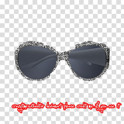 Lentes, gray framed sunglasses art transparent background PNG clipart