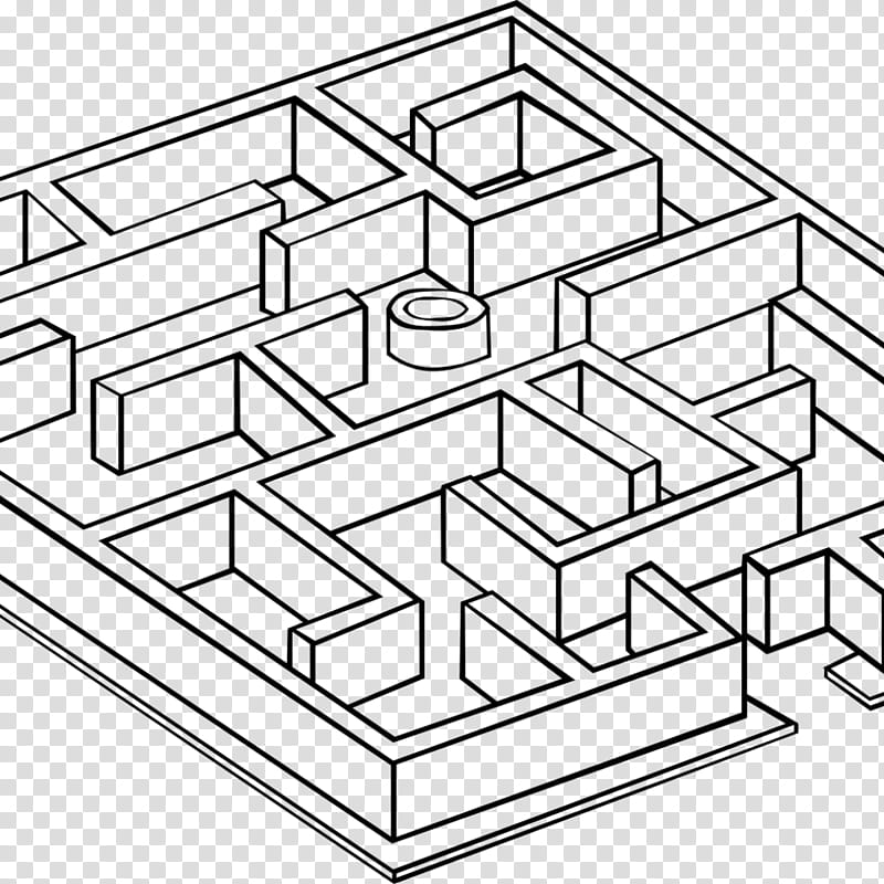 Maze Line Art, Drawing, Labyrinth, Labyrinth Puzzle, Rubiks Cube, Diagram transparent background PNG clipart