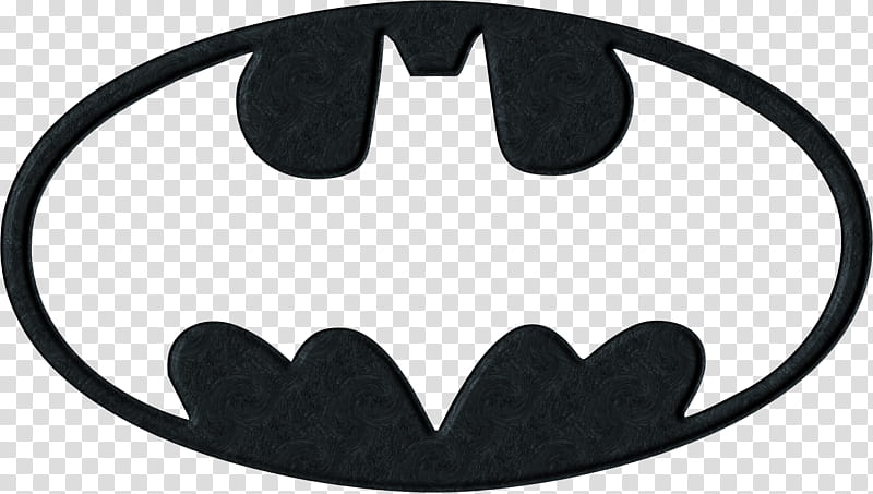 Batman Logo frame transparent background PNG clipart