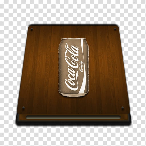 Louis XX Classic , brown Coca-Cola print board transparent background PNG clipart