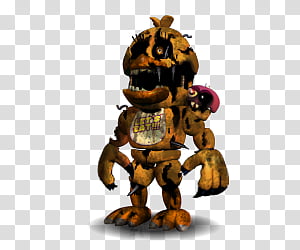 Jolly Wiki - Fnaf Withered Chica Full Body, HD Png Download , Transparent  Png Image - PNGitem