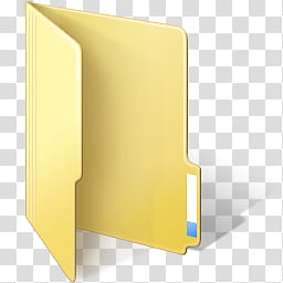 Windows Live For XP, yellow folder graphic transparent background PNG clipart