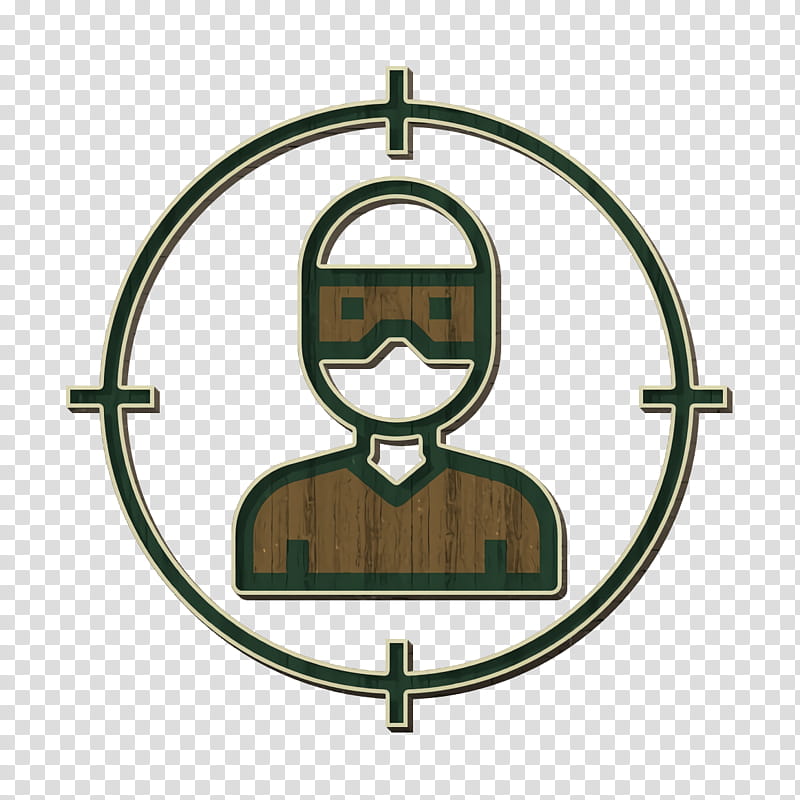 Crime icon Thief icon, Circle transparent background PNG clipart