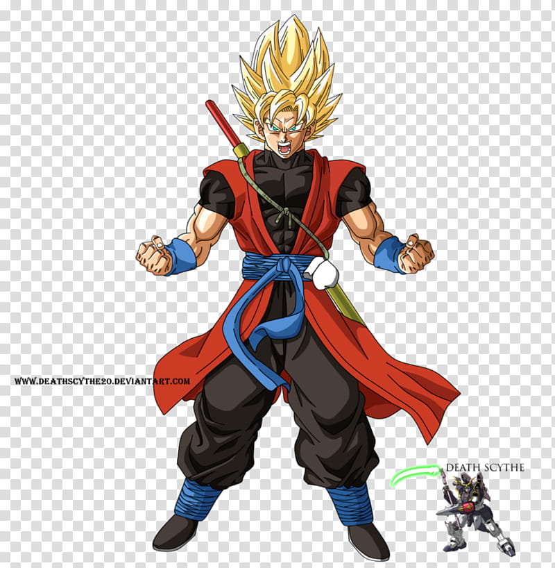 Goku Xeno Super Saiyajin transparent background PNG clipart