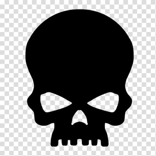 Skull Silhouette, Drawing, Bone, Head, Logo transparent background PNG clipart