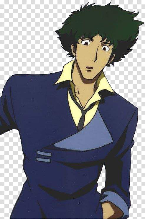 Cowboy Bebop Spike Spiegel Transparent Background Png Clipart Hiclipart