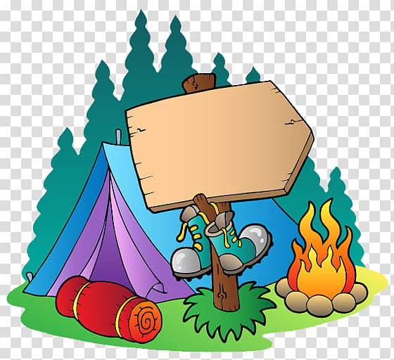 Summer Holiday, Summer Camp, Camping, Campsite, Child, Scouting, Tent, Cartoon transparent background PNG clipart
