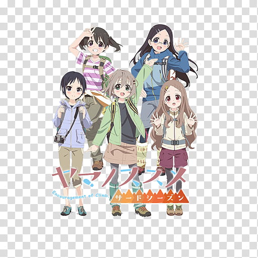 Anime Icon Pack , Yama no Susume Second Season v transparent background PNG  clipart