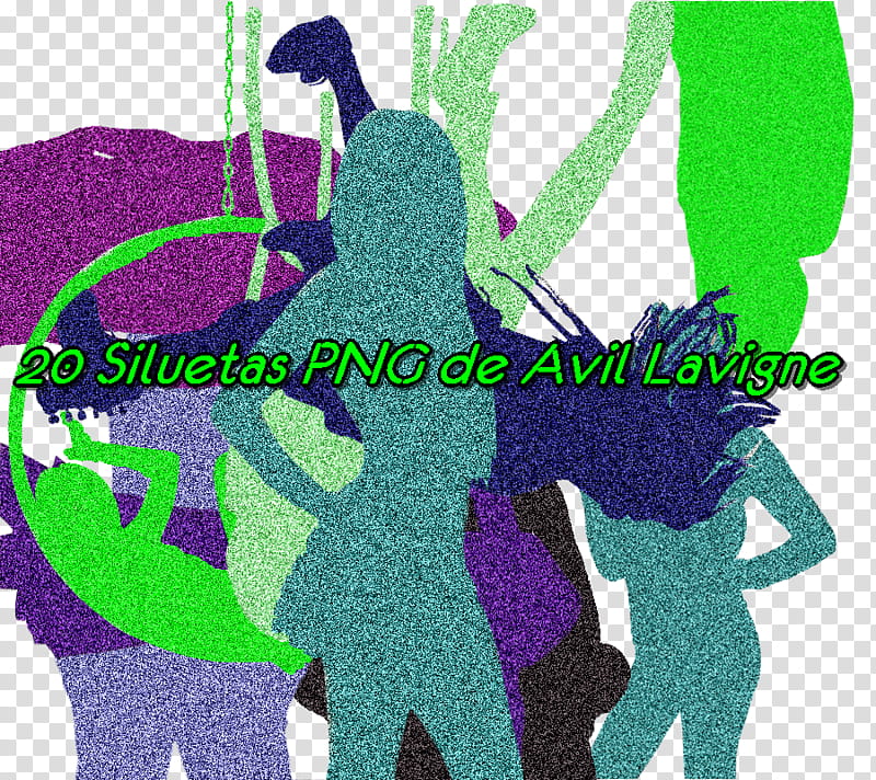 Siluetas Avril Lavigne transparent background PNG clipart