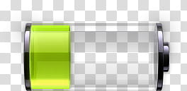prOtek iphone theme, green battery D illustration transparent background PNG clipart