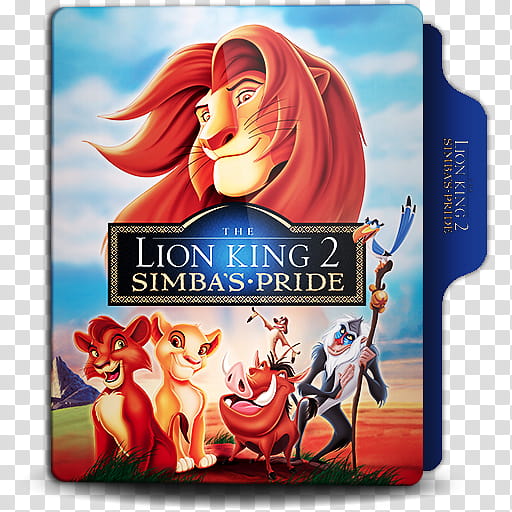 The Lion King Collection Folder Icon, The Lion King II Simba's Pride transparent background PNG clipart