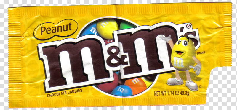 CANDYS, M&M's peanut transparent background PNG clipart